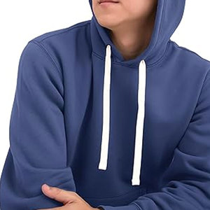 Sudaderas con capucha de bolsillo de Color sólido de alta calidad para hombre, personalización de impresión, primavera y otoño, nueva Sudadera con capucha para calidad de marca - Product Image 5