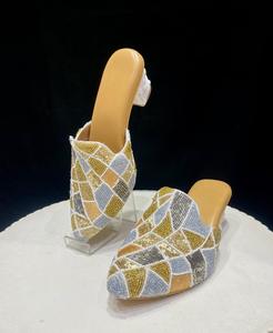 Luxury Hand-Embroidered Punjabi <b>Jutti</b> for Women Bridal & Party Wear Ethnic Footwear Available for Sale - Product Image 1