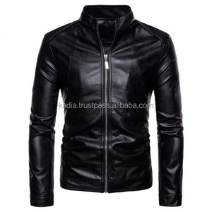 Veste en cuir véritable pour femme - Product Image 1
