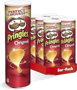 Prix d'usine, vente en gros, chips Pringle originales, chips croustillantes, 165g, en-cas, chips de pommes de terre, approvisionnement en vrac, distributeur - Product Image 5