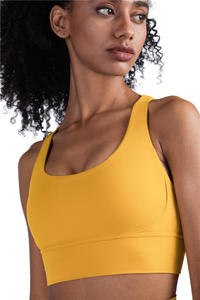 เสื้อชั้นในกีฬาแบบรัดรูปสำหรับผู้หญิง รุ่น Racerback เหมาะสำหรับออกกำลังกาย ฟิตเนส และเล่นกีฬา - Product Image 4