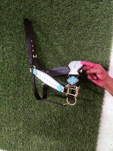 Juego de Cabezada Western de Cuero Vacuno 100% Hecho a Mano de Calidad Superior, Incluye Pechera y Cabestro, con Detalles Pintados a Mano, Directo de Fábrica - Product Image 6