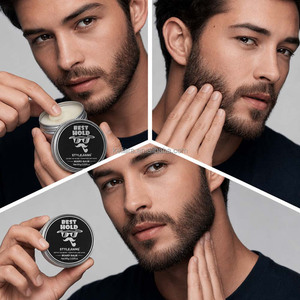 Kit Complet de Soins pour Barbe Homme avec Huile, Baume, Nourrissant, Conditionnant, Hydratant – Trousse de Toilettage des Poils du Visage Marque Privée - Product Image 5