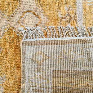 Tapis en fil PET recyclé tissé à la main pour l'extérieur de dernière génération Rangoli Tapis de sol coloré pour la décoration intérieure au meilleur prix - Product Image 5