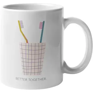 Taza de Cappuccino de Cerámica de Alta Calidad, Diseño Nórdico Moderno Vintage, Apta para Microondas, Térmica, en Stock - Product Image 4