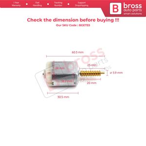 Actuador de Cerradura de Puerta de Coche BGE733 FC280 Motor de CC de 12V con Engranaje para Sonata NF 2004-2010 Santa Fe CM I30 FD 2007-2012 1020300 - Product Image 2