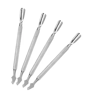 Offre Spéciale argent soin des ongles tondeuse rainure manucure soin coupe-ongles pince ciseaux ensemble cuticules pousseurs - Product Image 3