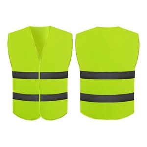 Chaleco de Seguridad Reflectante Antiestático Multicolor de Alta Visibilidad con Protección de Nivel D para Trabajo Nocturno, Corte Holgado - Product Image 1