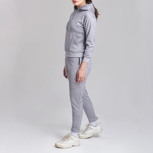 Chándal con capucha informal de Invierno para mujer de algodón 100% con diseño de estilo callejero personalizado - Product Image 2