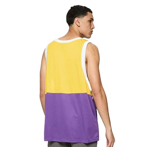 Camiseta sin Mangas Deportiva con Diseño Multicolor Personalizado, Estilo Informal, Holgada, Unisex, Transpirable, para Fitness y Actividades Deportivas - Product Image 3