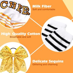 ชุดเชียร์ลีดเดอร์สำหรับเยาวชนชุดพิมพ์ลายและพิมพ์ซับลิเมตจากผู้ผลิต - Product Image 4