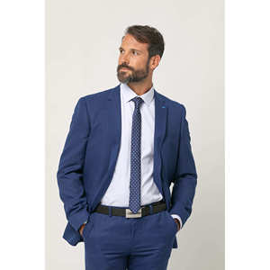 ชุดสูทเข้ารูปพร้อมที่ยืดเอวดีไซน์หรูหราและเนื้อผ้าพอดีกับอีลาสตินเพื่อความสบายสูงสุดเหมาะสำหรับออฟฟิศ - Product Image 4