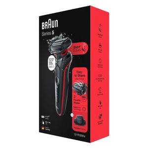 Rasoir électrique rechargeable pour hommes, étanche IPX7, rasoir rotatif à cinq lames, lames lavables, Afeitadora Elctrica - Product Image 2
