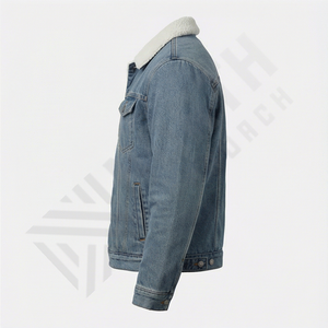 Chaqueta Vaquera para Hombre de Alta Calidad y Transpirable, la Más Vendida, Ropa Casual, Tejido Suave al Tacto, Chaquetas Vaqueras para Hombre para Actividades al Aire Libre - Product Image 3