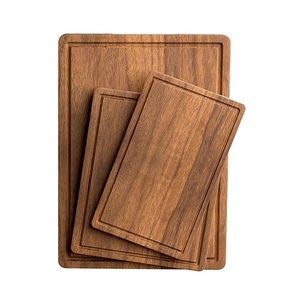 Offre Spéciale cuisine utiliser à bas prix approvisionnement grandes planches à découper rectangulaires en bois d'acacia pour fromage fruits légumes Logo Laser - Product Image 5