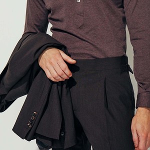 Pantalon cargo décontracté pour travail en plein air et randonnée pour hommes, léger, taille moyenne, coupe ajustée, en polaire délavé, bon marché - Product Image 2