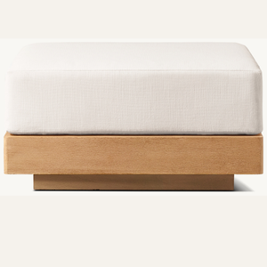 Strong and durable ottoman <b>sofa</b> made of teak wood with a simple modern style for indoor use in the living room - Product Image 3