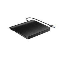 Taşınabilir tip-c DVD/CD ROM optik sürücü oynatıcı ve brülör için Windows 11/10 dizüstü harici CD sürücü