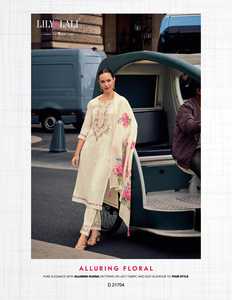 Nouvel arrivage de belle robe Jacquard visqueux soie Kurti pantalon & Dupatta avec doublure en coton broderie et travail à la main femme mode - Product Image 2