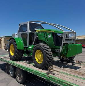 Tractores johnn Deer usados 120hp 140HP 120hp 4wd Tractor agrícola John Deer Tractor con máquina rotativa a la venta. - Product Image 6