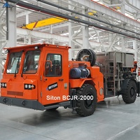 Véhicule de chargement d'émulsion souterrain BCJR-2000 pour projets miniers, adapté aux profils de tunnels, de petits à grands tunnels