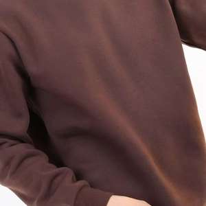 Logo personnalisé broderie hommes pull à col rond hiver blanc uni hommes rue sweat unisexe surdimensionné coton sweat-shirt - Product Image 6