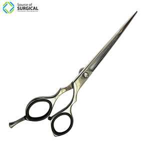 Tijeras de peluquero, juego de tijeras de corte de pelo profesional, tijeras de adelgazamiento de dientes inversos de acero inoxidable Premium, peluquería B - Product Image 5