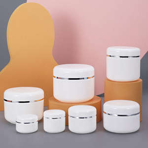 Pot cosmétique rond vide en plastique PP de haute qualité Unalilia WGCJ avec doublure pour crème de soin de la peau, emballage de boîte - Product Image 5