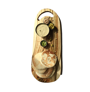 Assiette/plateau de nourriture et de fruits en bois pur de haute qualité plus grande qualité forme personnalisée plateau de salle à manger en bois massif de grande taille - Product Image 5