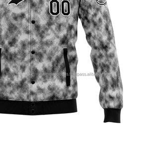 Veste d'université personnalisée MCACVJ-233 col montant avec broderie sur le devant, décoration, tenues d'équipe cohésives - Product Image 6