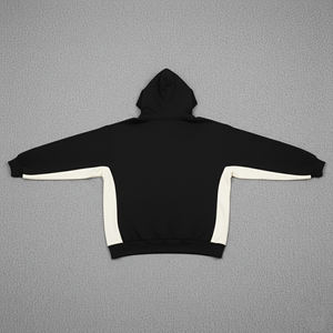 Novedad: Sudadera con Capucha Oversize de Invierno para Hombre, 100% Algodón Polar, con Paneles, Bordado 3D Personalizado y Logotipo Impreso - Product Image 3