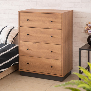Four-Drawer <b>Chest</b> for Bedroom <b>Storage</b> Solution - Product Image 3