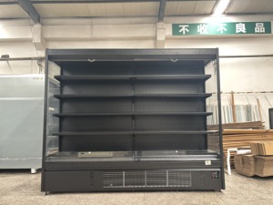 Siêu thị dọc mở máy làm lạnh rau tươi trái cây Tủ thương mại Quạt làm mát không khí mở tủ lạnh - Product Image 5