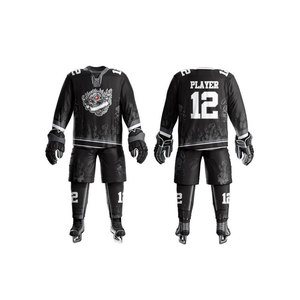 Uniforme de hockey sur glace directement de l'usine, vêtements d'équipe personnalisés pour les écoles, les clubs et les équipes professionnelles - Product Image 4