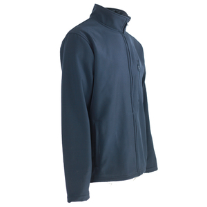 Veste matelassée à col montant pour homme, doublée de polaire, épaisse, chaude, décontractée, avec logo personnalisé, taille plus, pour l'hiver - Product Image 2