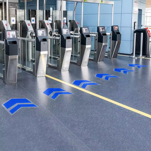 Supermanad tùy chỉnh kích thước PVC dán sàn trong nhà ngoài trời lớp phủ chống trượt tự dính mặt đất đề can đồ họa - Product Image 3