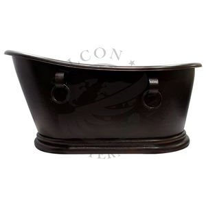 Modern Copper Clawfoot <b>Slipper</b> Bath Tub Durable Metal Single or Double Indian Vendor Wholesale <b>Cheap</b> Price Bathroom - Product Image 3