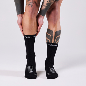 Floky Calza Run Up Medium Sports <b>Socks</b> <b>Black</b> M-L 40-43 - Product Image 4