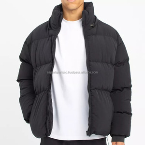 Chaqueta Acolchada de Invierno para Hombre, Diseño Personalizado, a la Moda, con Logotipo Frontal, Impermeable y Transpirable, Venta al Por Mayor - Product Image 1