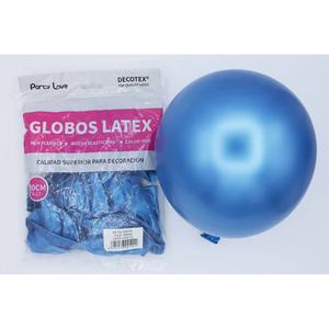 Party Love Latex <b>Balloons</b> 30cm Blue Metallic <b>25</b> pcs/bag - Product Image 1