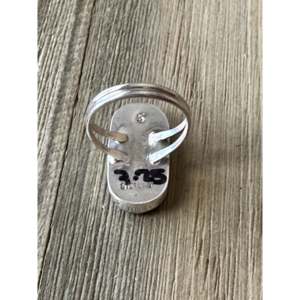 Navajo Handmade Multi Stone Inlay <b>Ring</b> Sterling Silver Size 7.25 Fine Jewelry with Opal & <b>Jade</b> - Product Image 5