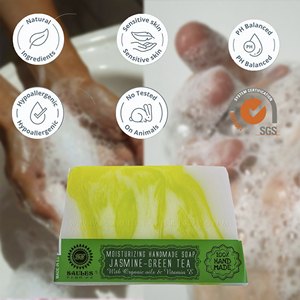 Jasmine Green Tea Clarity <b>Soap</b> Bar 80g Purifying Clean Skin Reset Body Face Wash Fresh Clarity Private Label OEM ODM - Product Image 3