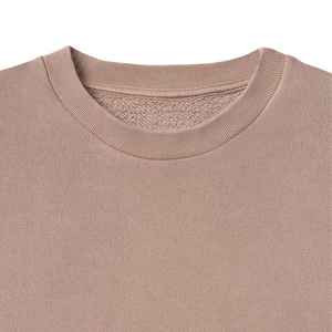 Fabricant de vêtements, sweat-shirt à capuche délavé à l'acide, logo personnalisé, 350 GSM, 100% coton, molleton français, sweat-shirt à col rond, sweat-shirt vintage pour hommes - Product Image 4