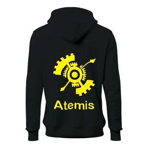 เสื้อฮู้ดดี้บุขนแกะปักลายสำหรับผู้ชาย ป้องกันลมหนาว 100% ผ้าฝ้าย ดีไซน์เย็บสองชั้น ทนทาน เหมาะสำหรับใส่โลโก้แบรนด์และงานอีเว้นท์ - Product Image 6