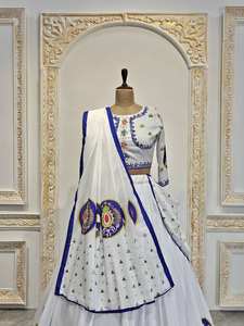 La nueva camiseta lista para usar de verano de Plazzo con bordado pesado y Presentación de trabajo de secuencia en Dupatta para ocasiones de fiesta - Product Image 6