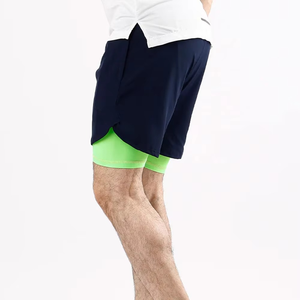 Meilleur vente en gros de couleur verte Short serré de course en plein air à séchage rapide Short de compression pour homme - Product Image 6