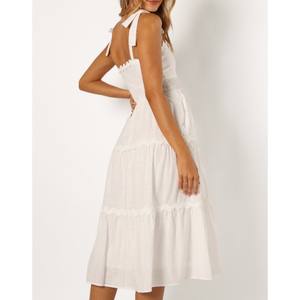 <b>Women</b> White <b>Dresses</b> Trend Inspired Clothing Offering Soft Fit Flowing Design And Contemporary Wardrobe Choice - Product Image 2