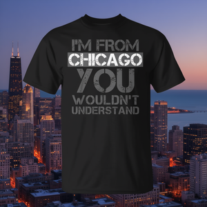 Je suis de Chicago, tu ne comprendrais pas ce t-shirt sur l'Illinois. - Product Image 3