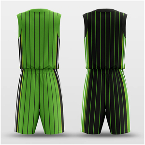 Ensemble d'uniformes de basket-ball pour hommes de haute qualité Short chemise sans manches avec caractéristique respirante imprimé OEM Logo personnalisé - Product Image 2