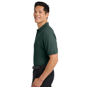 Camiseta Polo de Piqué Personalizada con Bordado, la Mejor Camiseta Polo de Algodón Grueso, Camiseta Polo Clásica de Piqué con Bolsillo - Product Image 3